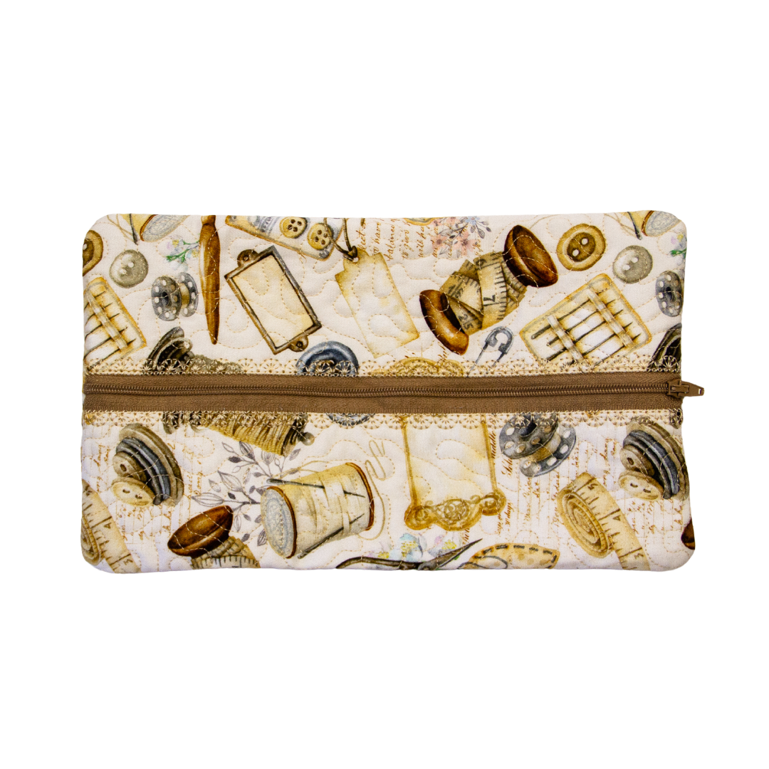 Large Fabric Zipper Case